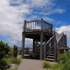 【照山展望台】渡嘉志久と阿波連を見渡す【渡嘉敷島】