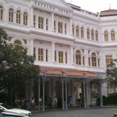 【ラッフルズホテル】映画の舞台にも！最高級ホテルをご紹介♪【シンガポール】