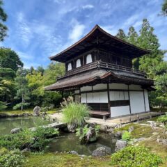 【銀閣寺】高台からの眺めは最高【京都】