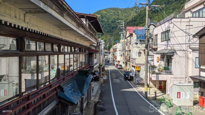 瀬見温泉温泉街